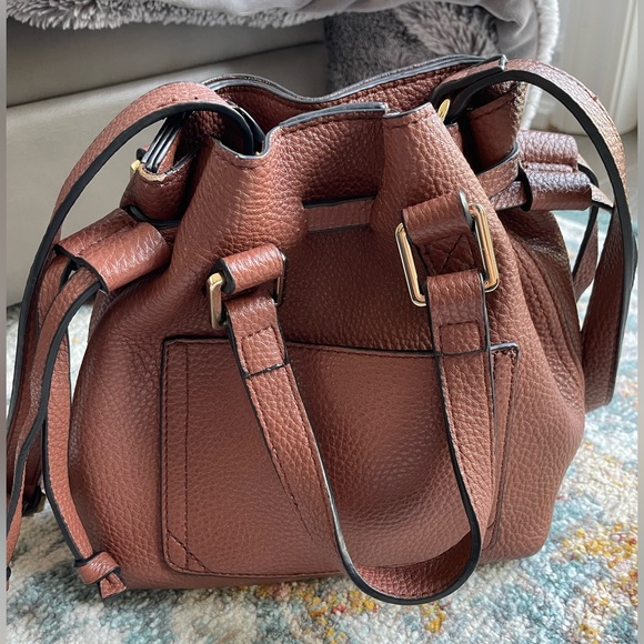 SOLD - Steve Madden Crossbody Bucket Bag with Top Handle - Picture 2 of 9